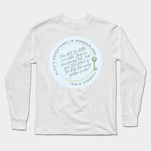 how doth the little crocodile Long Sleeve T-Shirt